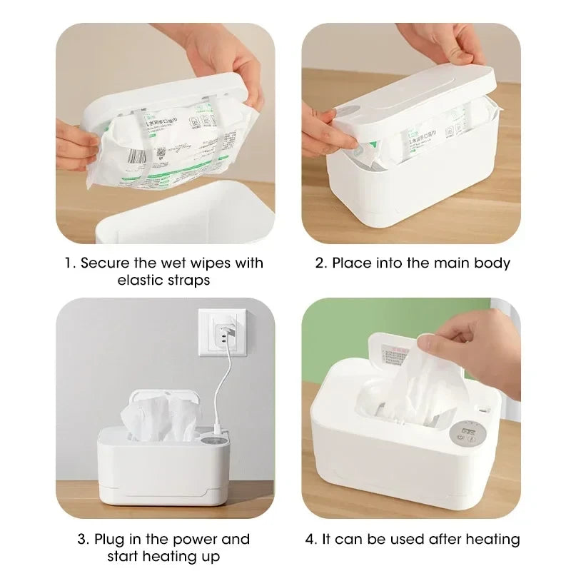 Portable USB Baby Wipe Warmer