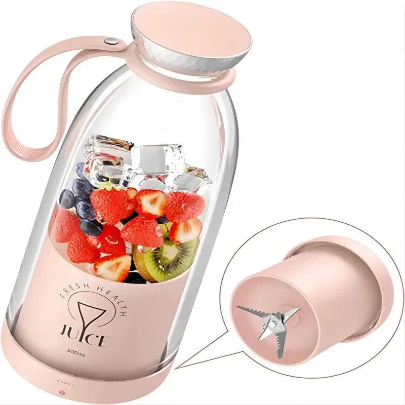 Portable Wireless Fruit Juice Blender