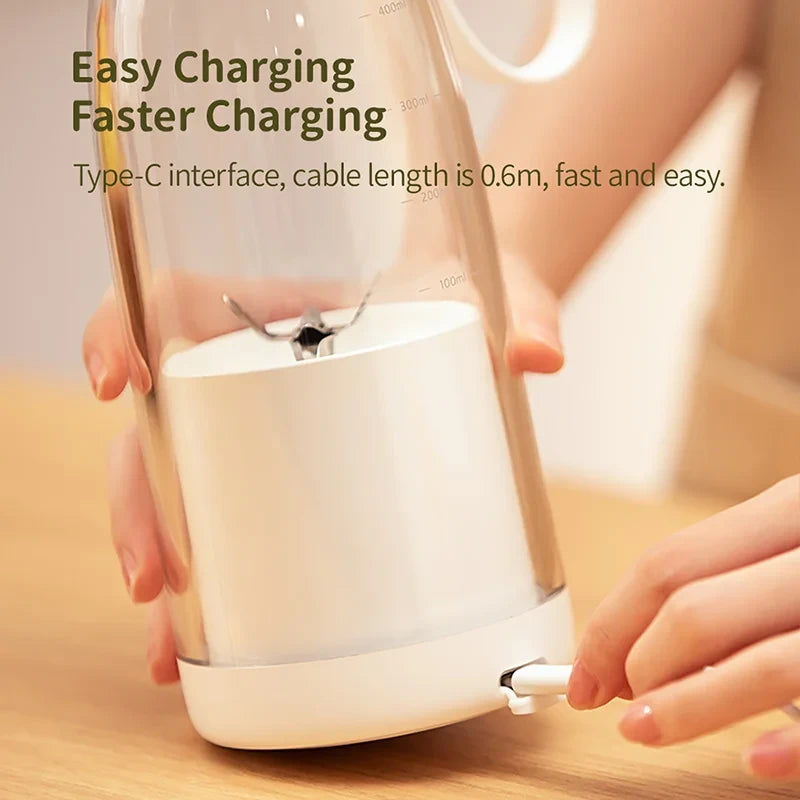 Portable Wireless Fruit Juice Blender