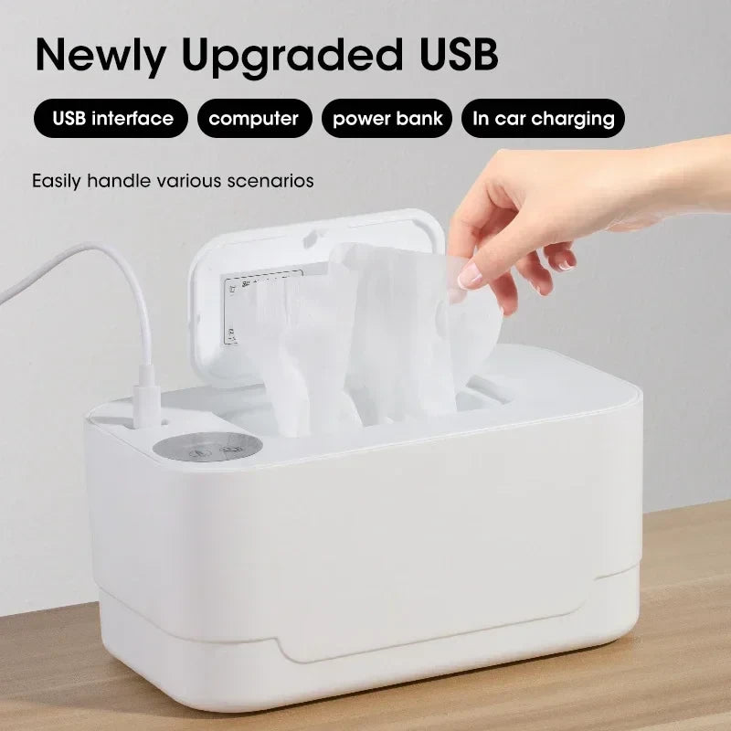 Portable USB Baby Wipe Warmer